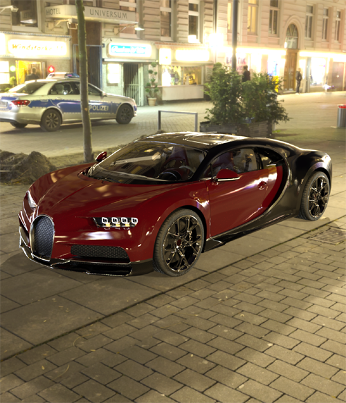 Chinon Car for Daz and Poser