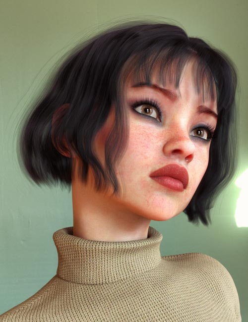 CS Eloise Hair for Genesis 9