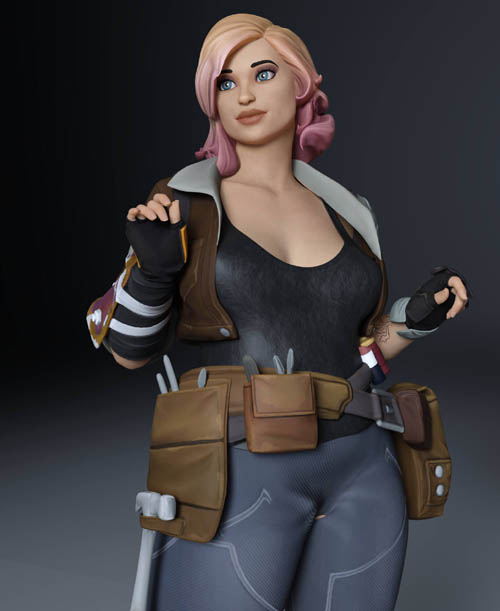 Fortnite Penny for Genesis 8 Female