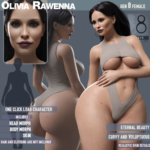 Olivia Rawenna for Genesis 8 Female
