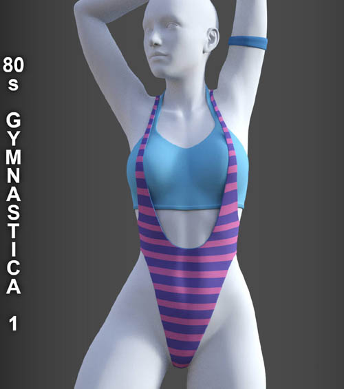 80s Gymnastica 1 for Genesis 8 Female