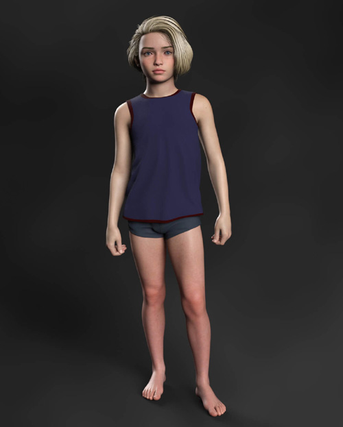 Bobby Teen Morph +20 Poses for Genesis 9