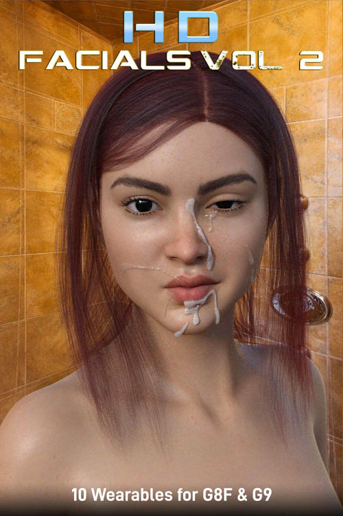 HD Facials Volume 2 for Genesis 8 Female and Genesis 9