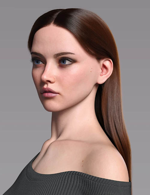 dForce Zita Hair for Genesis 9