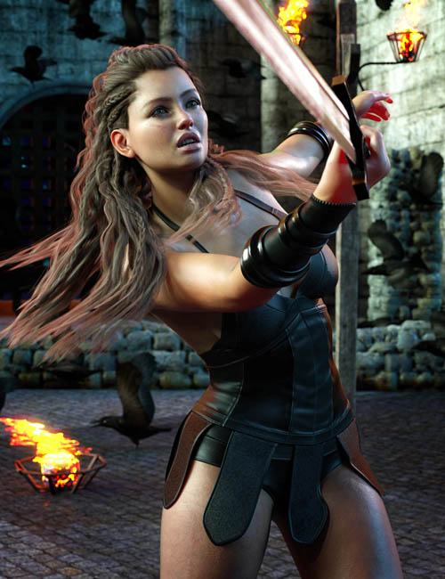 Z Heroic Beauty Shape and Pose Mega Set for Genesis 9 and 8 Female