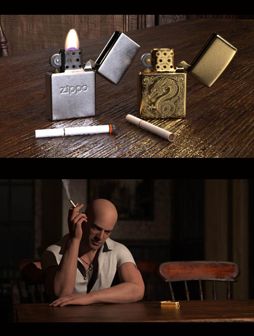 Csr - Smoking Poses and Props for G8M and G9M