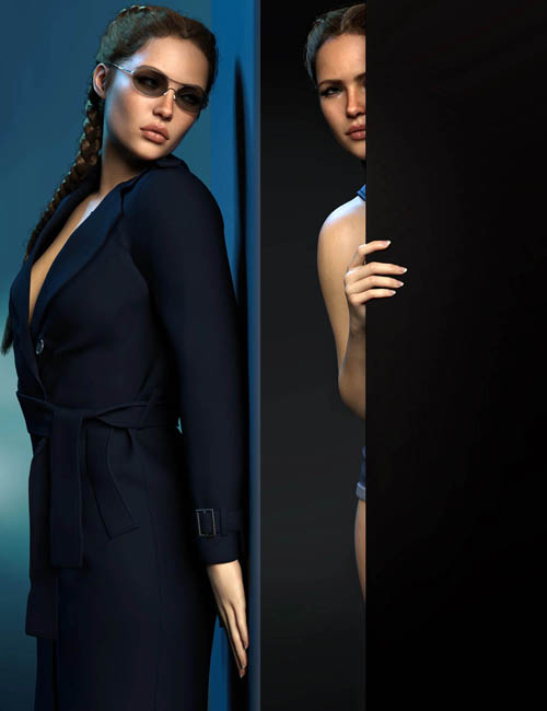 Z Hiding and Sneaking Utility Pose Mega Set for Genesis 9 and 8 Female