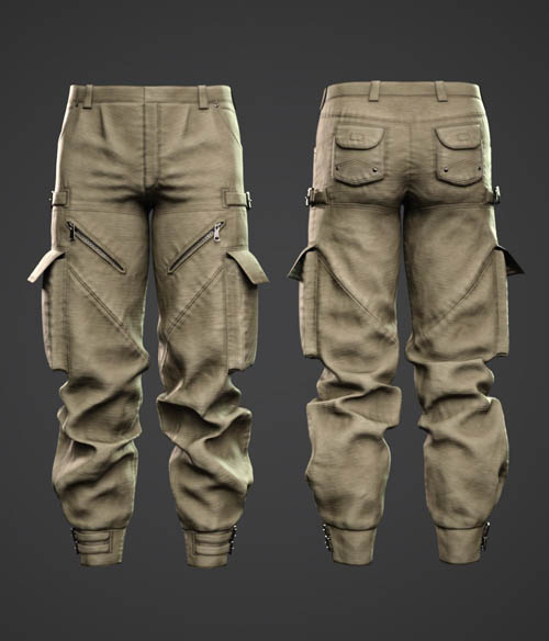 dForce Cargo Pants and Shorts for G8M, G8F and G9