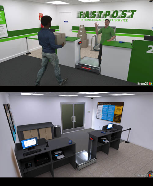 Parcel Shop for DAZ Studio