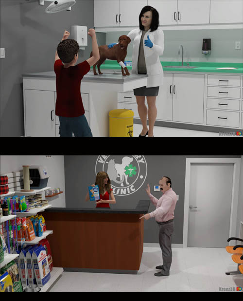 Vet Clinic for DAZ Studio