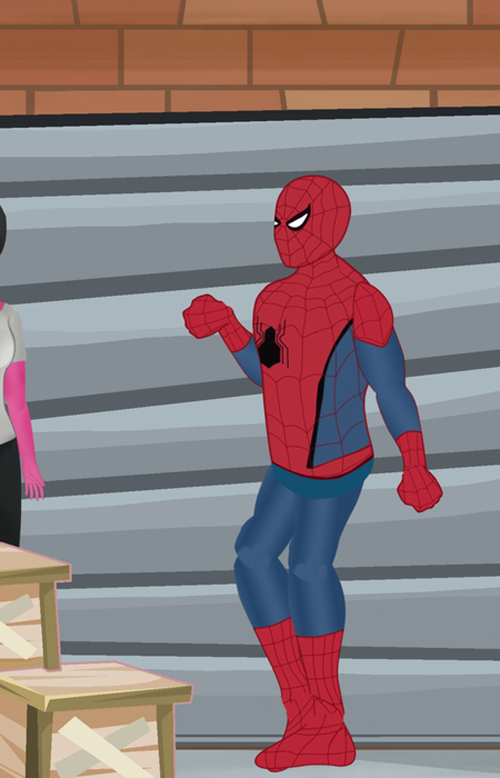 Spiderman cartoon animator 4 character