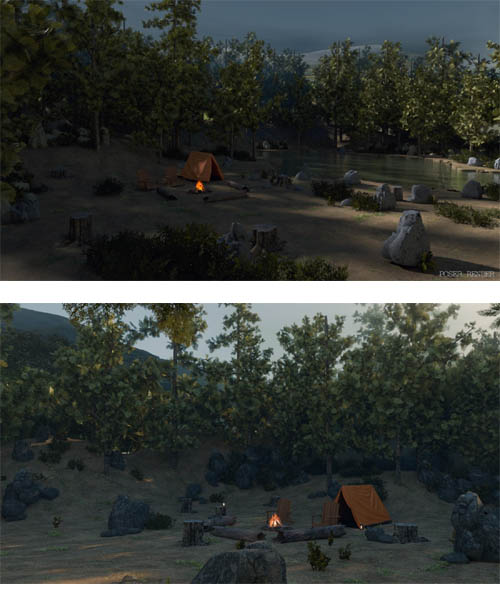 Forest Campsite