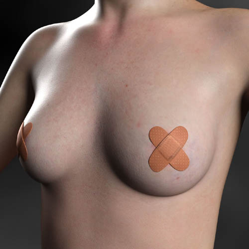 HX Band Aids Width Morphs for Genesis 9 Female