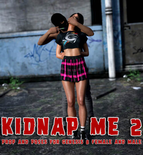 Kidnap Me 2 Prop and Poses for G8F and G8M