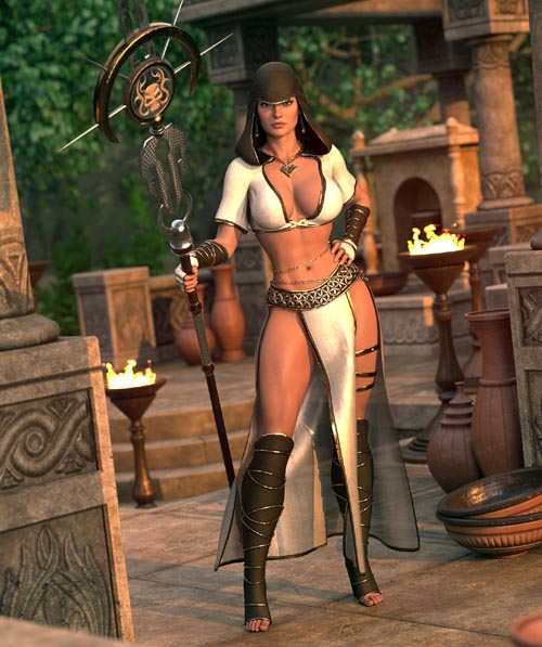 Darkborn Soul Sorceress for Genesis 8, 8.1 & 9