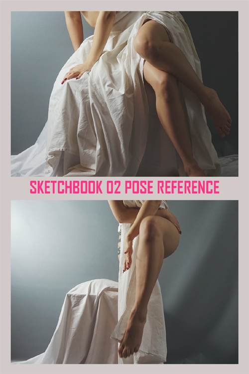 Sketchbook Poses 02 900+ Reference pictures