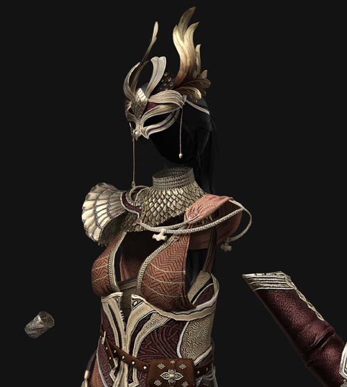 dForce Sorceress Thrud Outfit G8F