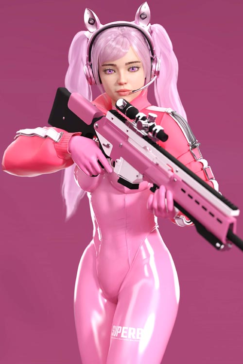 Nikke Alice for Genesis 8 Female