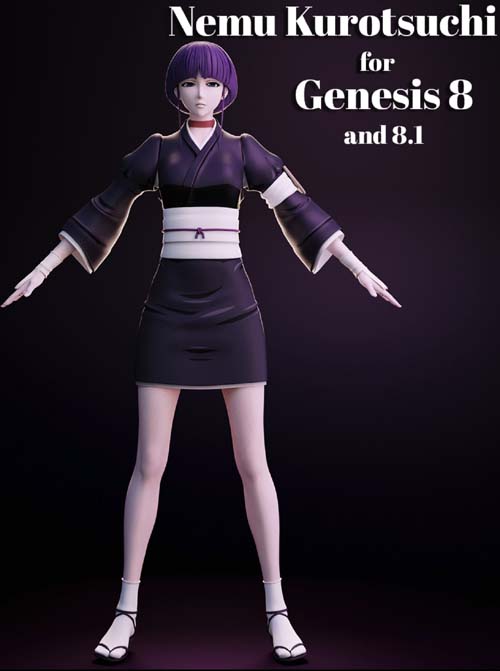 (Bleach) Nemu Kurotsuchi for Genesis 8 and 8.1 Female