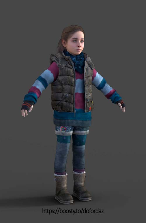 Alice Detroit: Become Human for Genesis 8 Female