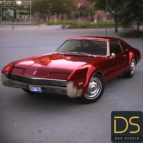 Oldsmobile Toronado 1966 for Daz Studio