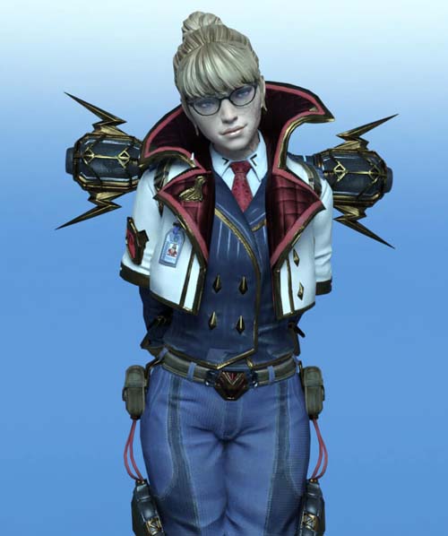 Wattson Professor Paquette Outfit for Genesis 8 Female