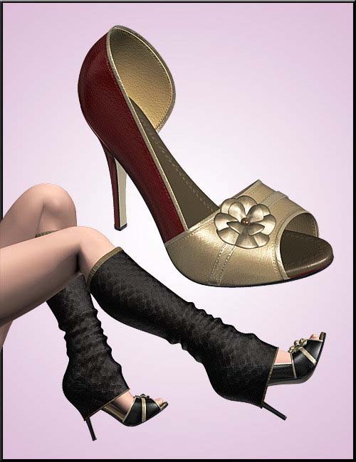 Open Toe Pumps For V4