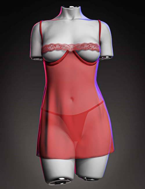AH dForce Dark Desire Outfit For Genesis 9