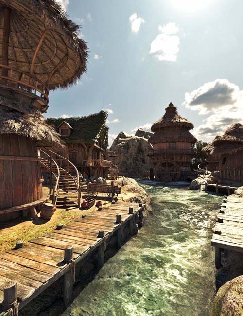 XI Fantasy River Village