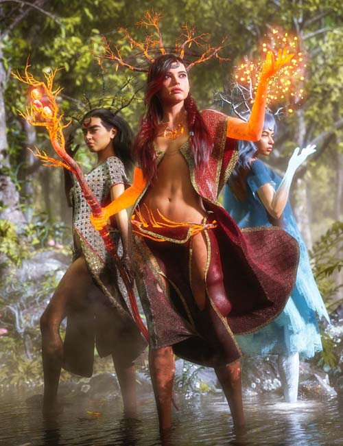 Woodland Witch Outfit Texture Expansion