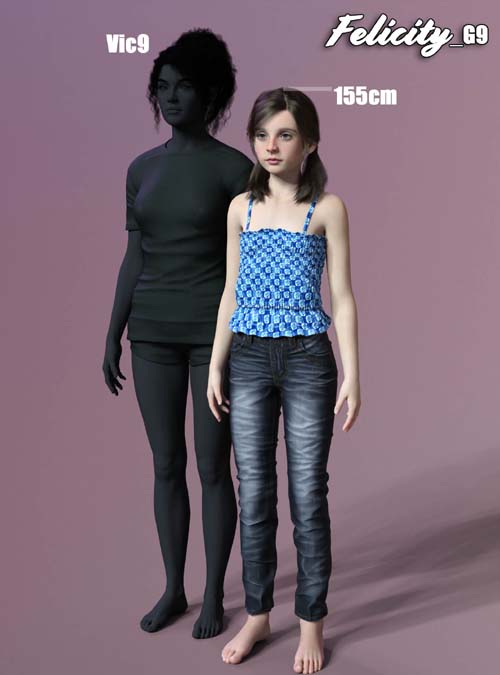 BG3D Felicity for G9 Female