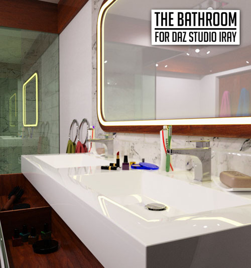 The Bathroom for DS Iray