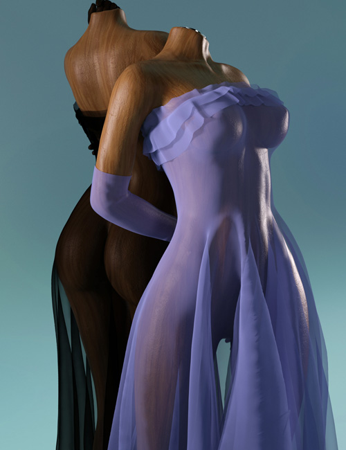 dForce Yk Bra Dress for Genesis 9