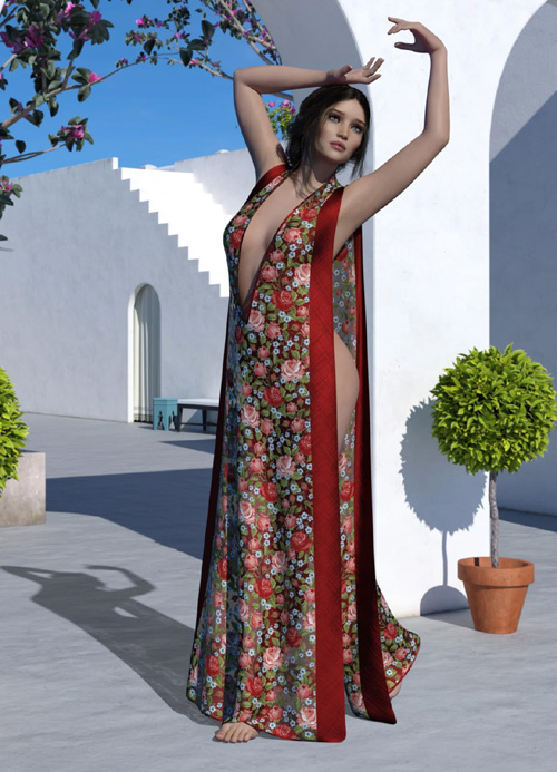 dForce - Aurora Gown for G8F