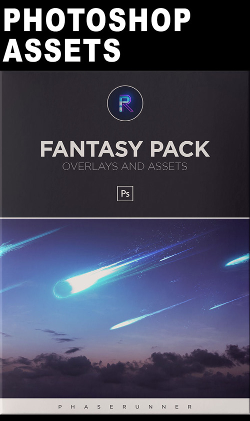 FANTASY PACK Vol. 01 - Photoshop Overlays and Assets