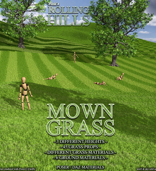 Flinks Rolling Hills - Mown Grass