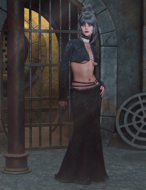 dForce Onyx Outfit for Genesis 9