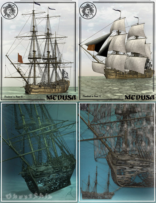 Medusa and Ghost Ship