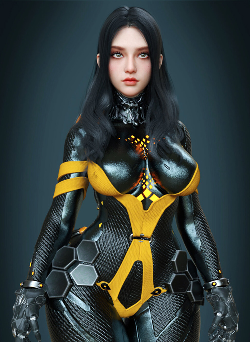GC Tachy Character and Outfit for G8F