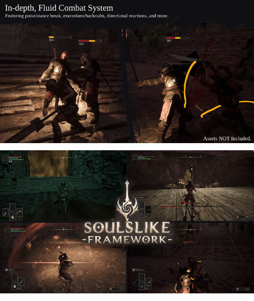 Soulslike Framework - Complete Soulslike Kit