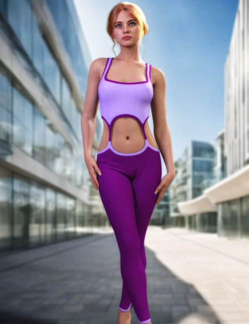  JMR dForce Irena Jumpsuit for Genesis 9 and 8 Female 