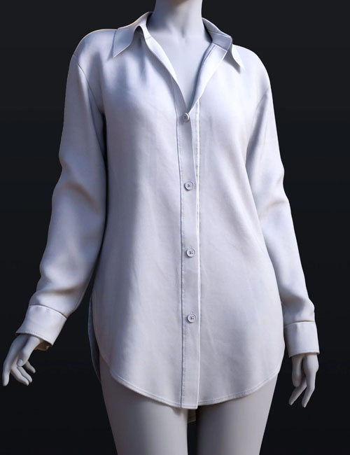 dForce BS Long Shirt for Genesis 9