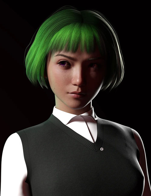  M3D Chic Bob Hair for Genesis 9