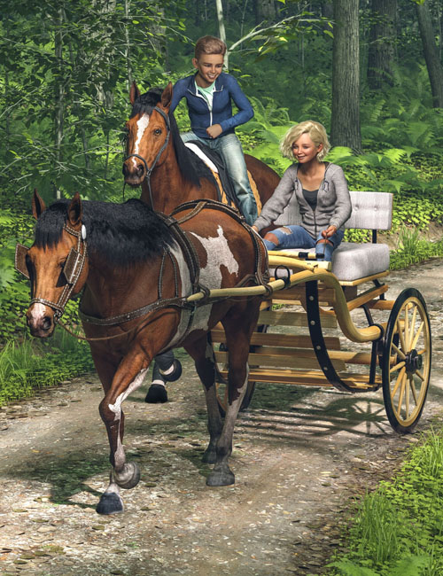 Daz Horse 3 Modern Bundle