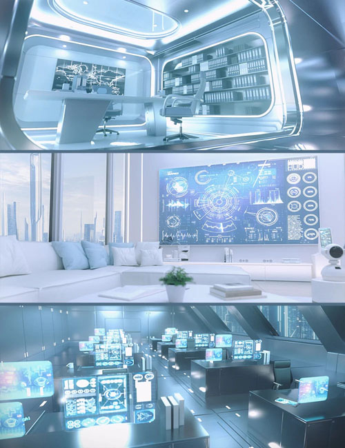 Polish Futuristic Office Bundle