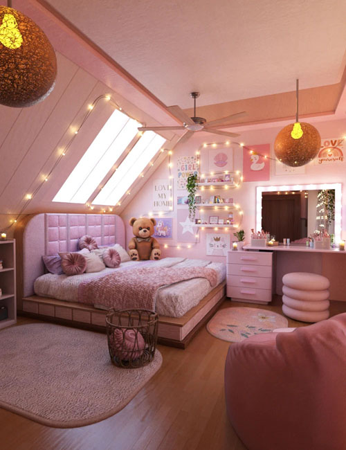 XI Cozy Teen Room