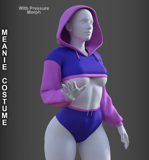 Meanie Costume for Genesis 8 Female