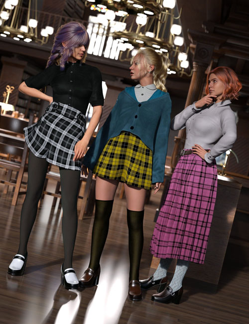 dForce Librariancore Outfit Texture Add-On