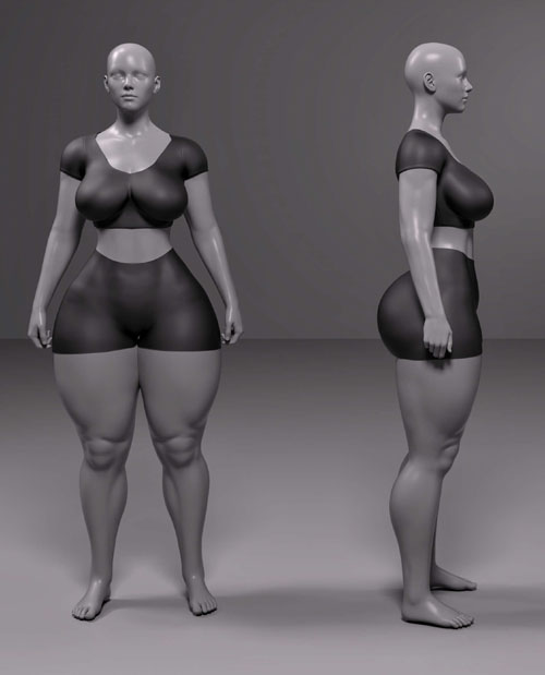 Orpixels OrRossy Morphs for Genesis 8 & 8.1 Female