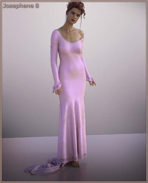 dForce Mermaid Gown for G8F & G8.1F